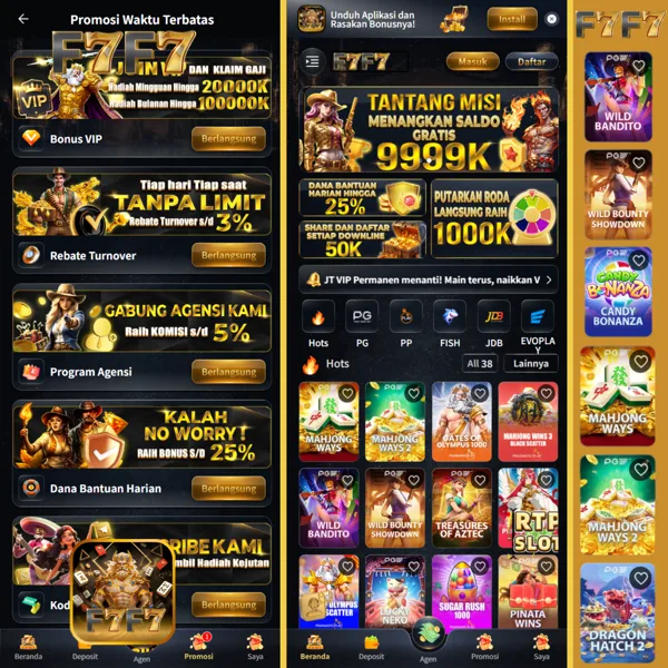 F7F7 Bonus Member Baru 100%